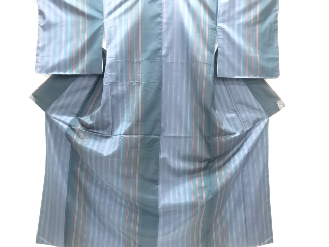 Japanese Kimono / Tsumugi Omeshi Silk